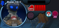 You can see how many seconds of curse are left to endure in this area of the HUD.