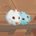 Two snipes in love! How sweet!