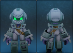 Dusky Deconstruction Helm in its set