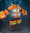 Tech Orange Down Puffer