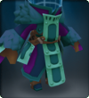 Turquoise Fur Coat
