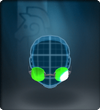 Tech Green Round Shades
