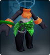 Tech Orange Splash Sarong