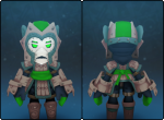 Military Spiraltail Mail in its set