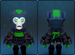 Shadow Spiraltail Mail in its set
