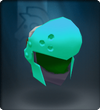 Tech Blue Round Helm