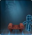 A chiseled chair as ancient as Almire's ailing aristocrats.