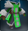 Tech Green Fur Coat