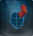 Volcanic Raider Helm Crest