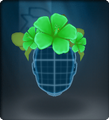 Tech Green Hibiscus Crown