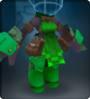 Emerald Draped Armor