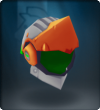 Tech Orange Crescent Helm