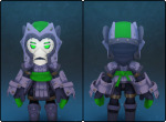 Fancy Spiraltail Mail in its set