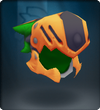 Tech Orange Scale Helm