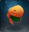 Tech Orange Round Helm