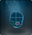 Turquoise Helm-Mounted Display