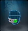 Tech Green Helm-Mounted Display