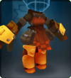 Citrine Draped Armor