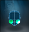 Tech Blue Round Shades