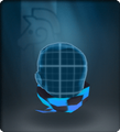 Tech Azure Checkered Scarf