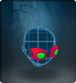 Tech Red Goggles
