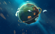 Cradle and the Moon as seen on the title screen.