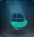 Tech Blue Vented Visor