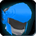 Tech Azure Winged Helm