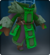Emerald Fur Coat