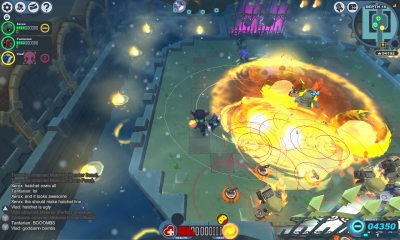 If you set a bomber on fire, he goes crazy.