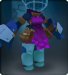 Sapphire Draped Armor