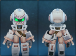Divine Deconstruction Helm in its set