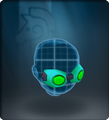 Tech Blue Goggles