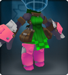 Tech Pink Draped Armor
