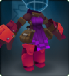 Garnet Draped Armor